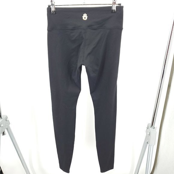 Spiritual Gangster Collegiate Logo Practice Performance Spellout Leggings S - Picture 4 of 16